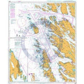British Admiralty Nautical Chart 3556: Norway – West Coast, Kollsnes to Mongstad including Sture Terminal. Sture Terminal